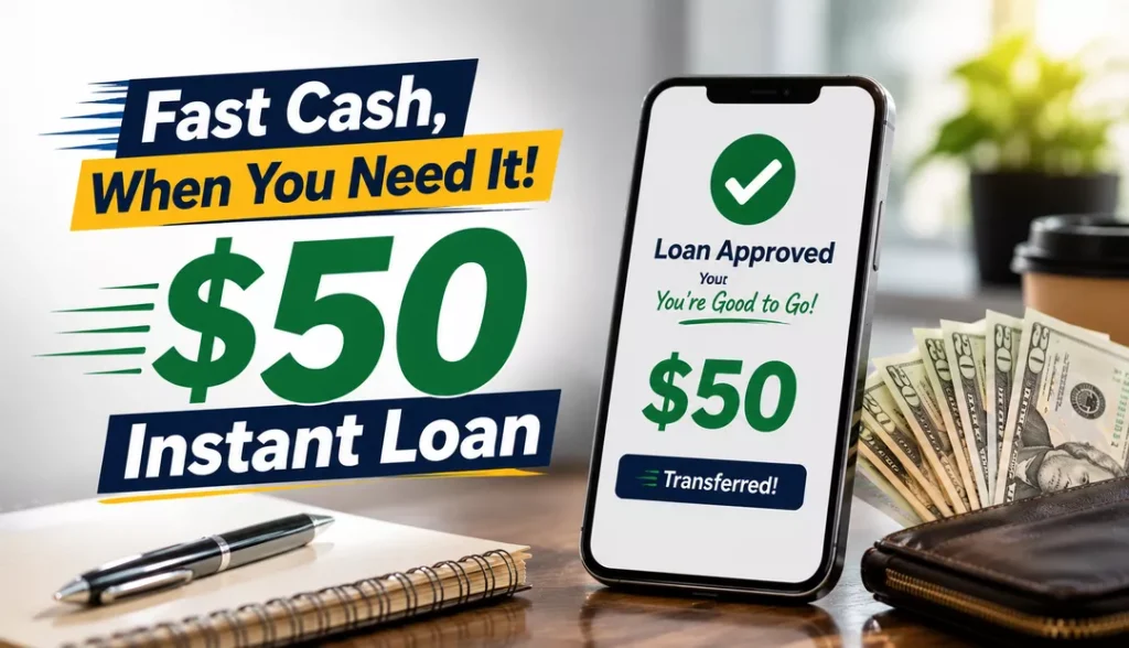 $50 Instant Loan