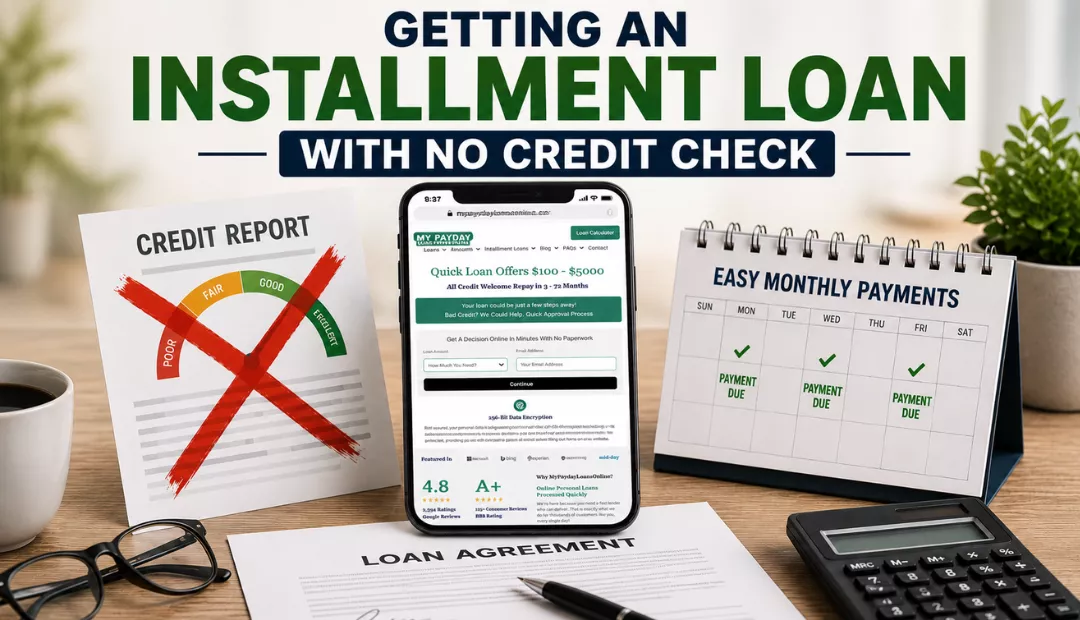 no credit check installment loans online